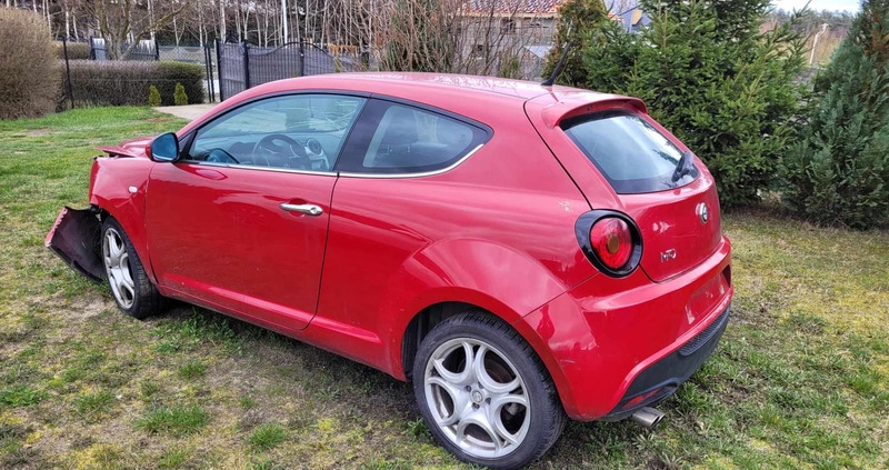 Alfa Romeo Mito cena 8500 przebieg: 149000, rok produkcji 2009 z Konin małe 92